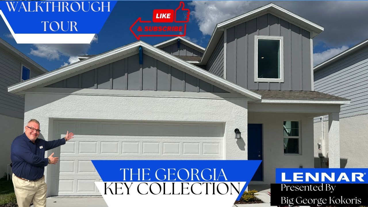 🏡 Inside the Georgia Model! | 5-Bed New Construction Home in Polk County, FL | Lennar Home Tour