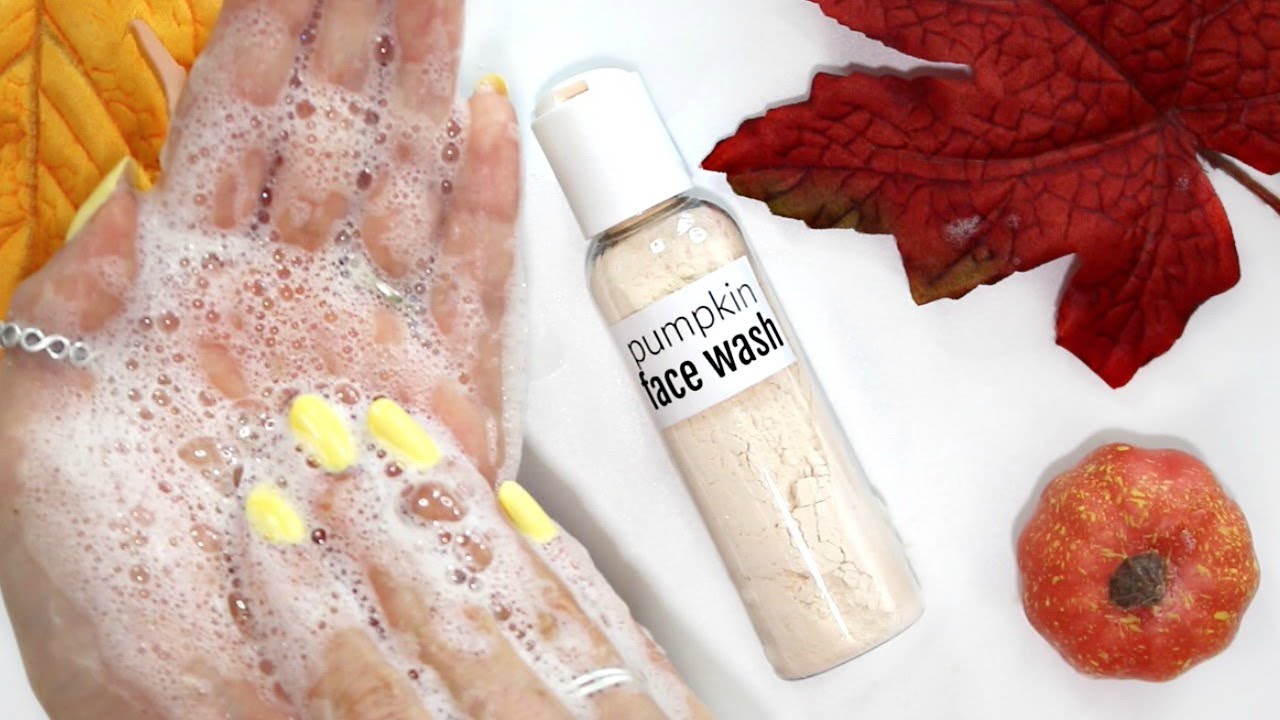 DIY Pumpkin Face Wash Powder - Preservative free