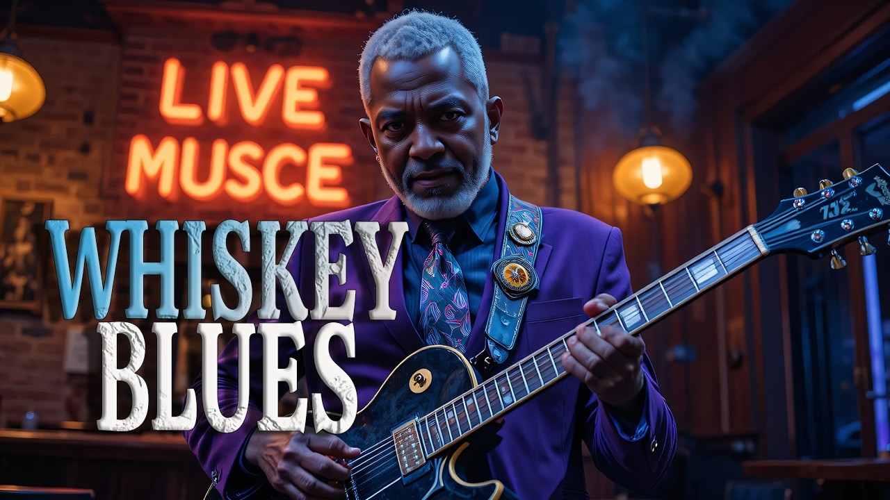 Chicago Blues Lounge – Relaxing Whiskey Blues & Smooth Jazz Guitar