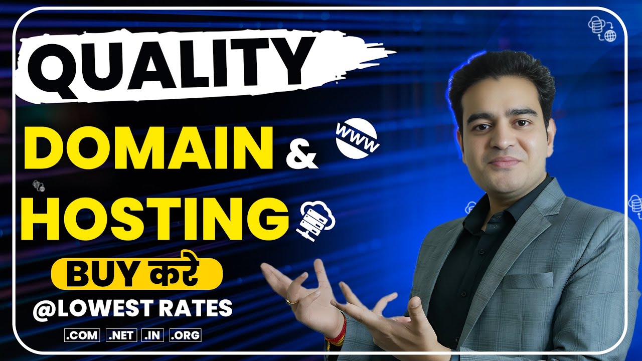 Buy Quality Website Hosting and Domain Name at Lowest Cost Full Tutorial 2025 | #webhosting