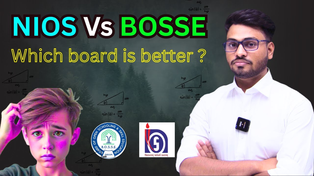 NIOS vs BOSSE | Which Board Is Better for 10th 12th | Full Details for Students