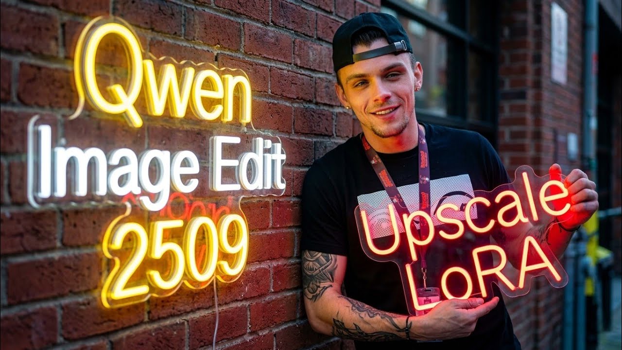 Qwen Image Edit Upscale LoRA! | LOW VRAM Workflow Tutorial
