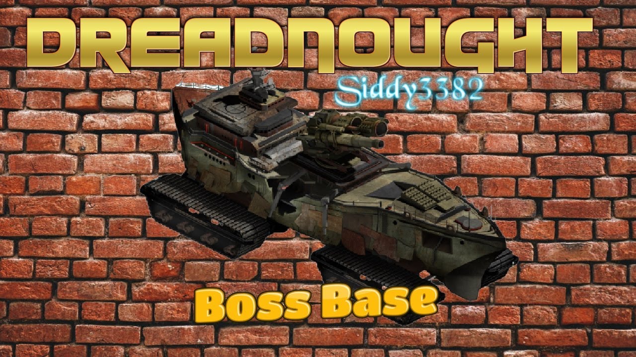 War Commander - Dreadnought Boss Base - Parts.