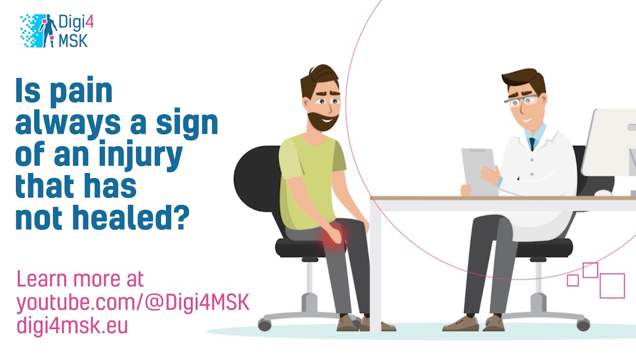 Is pain always a sign of an injury that has not healed | Digi4MSK Explains