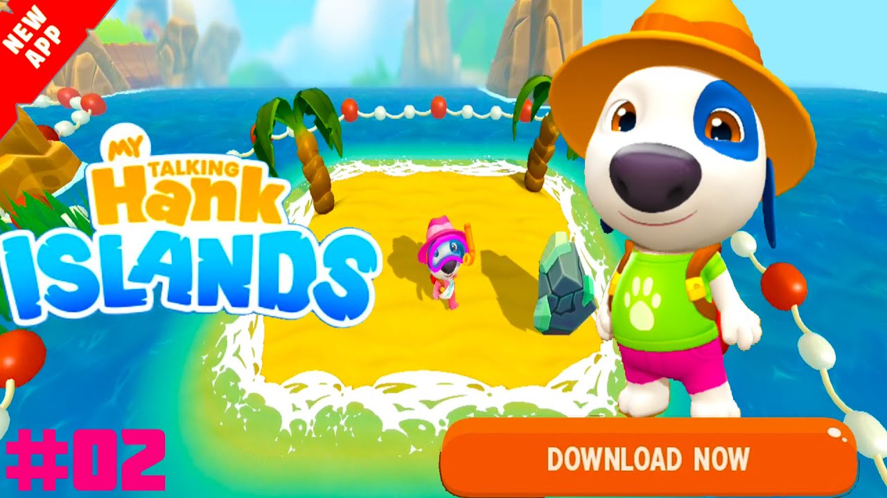 My Talking Hank Islands  | Gameplay Parte #02 (iOS Android)