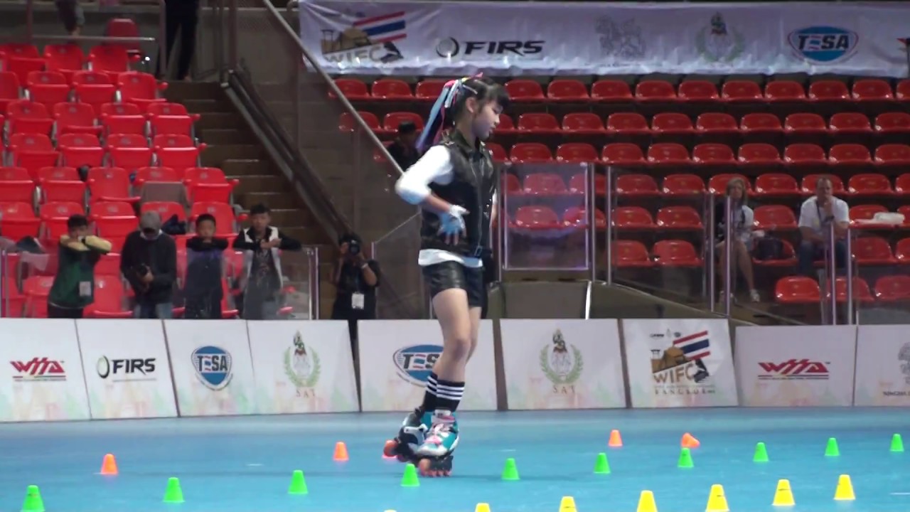 2016 WIFC Classic Slalom Junior Women 4th Place Liu Jia Xin 刘佳欣 (CHN)