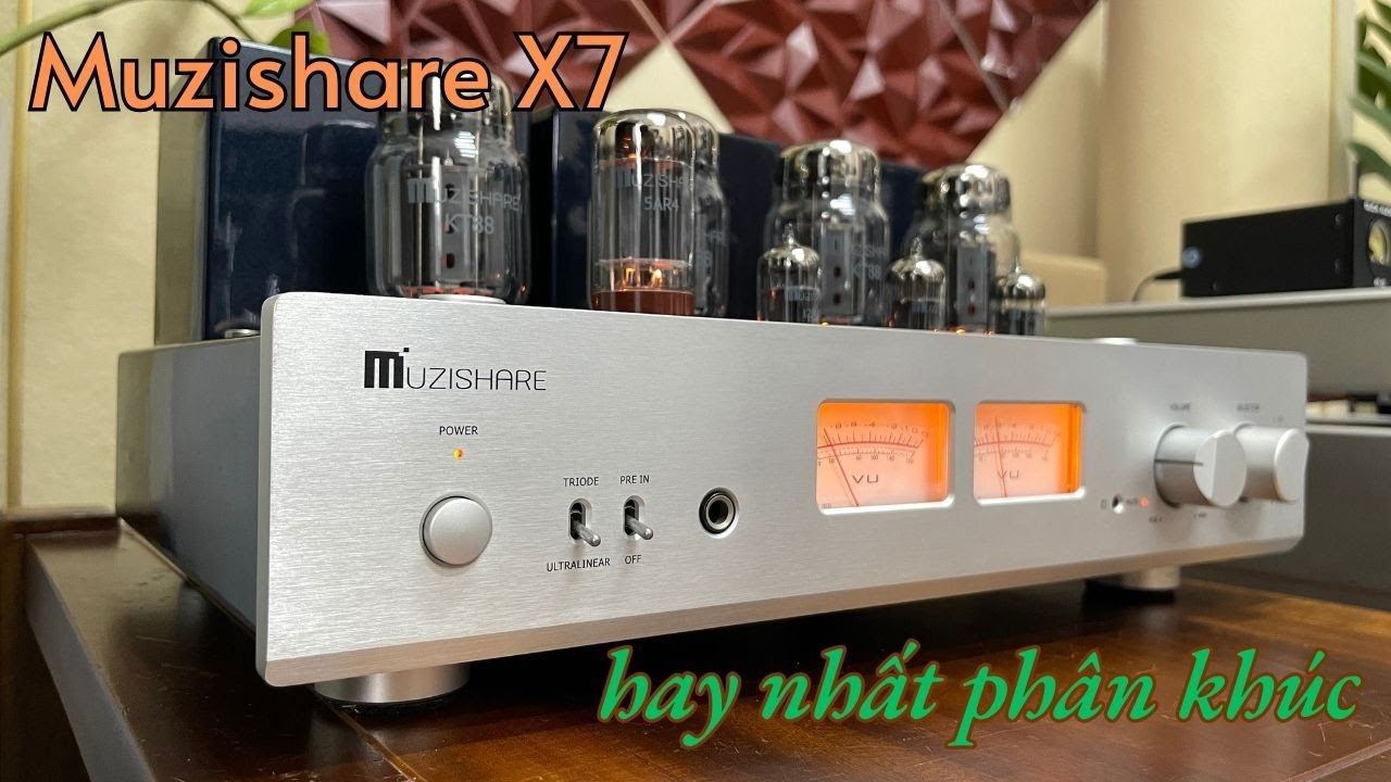 Muzishare X7 - Amply Đèn Hay Nhất Trong Phân Khúc