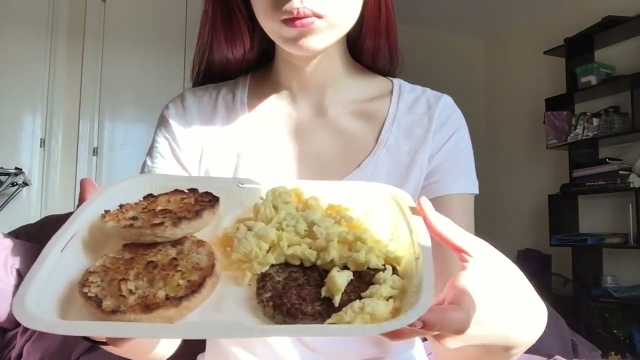 Eating McDonald's Breakfast