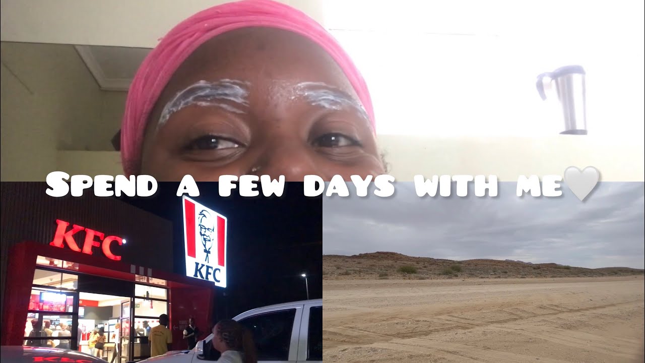 SPEND A FEW DAYS WITH ME | I Microbladed my brows | Namibian Youtuber