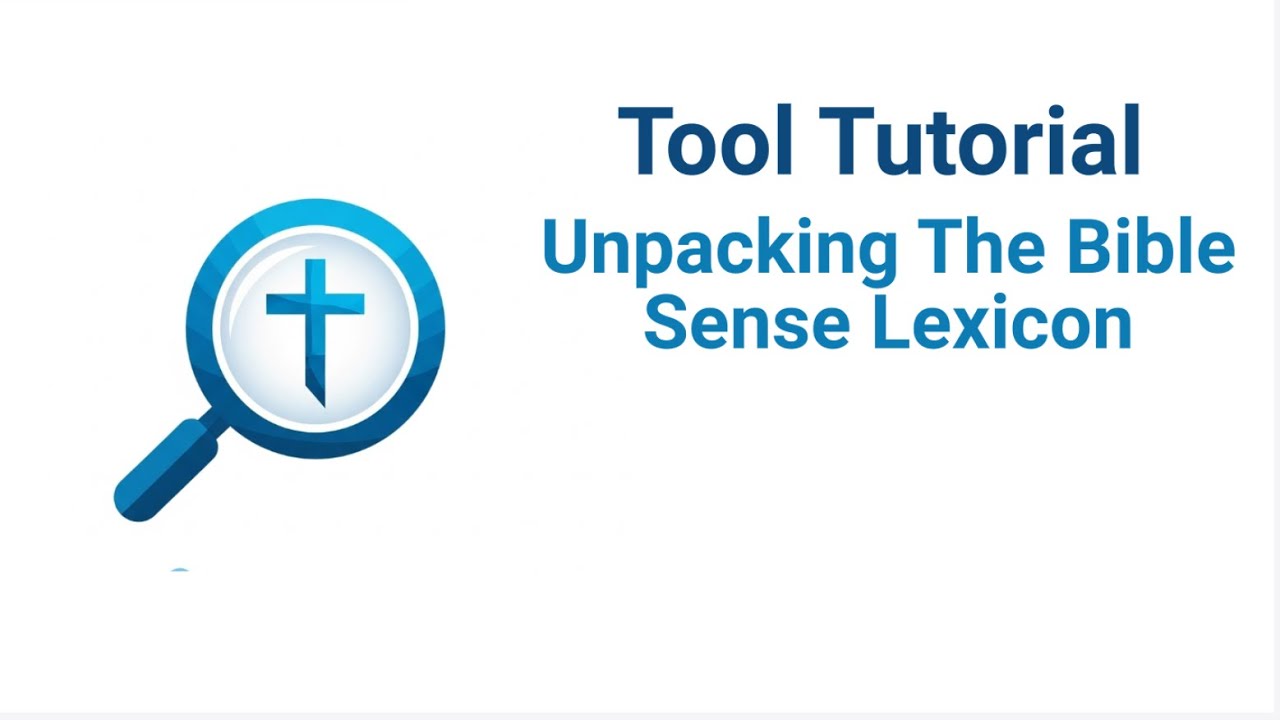 Unlocking Word Meaning with the Bible Sense Lexicon Logos Tutorial