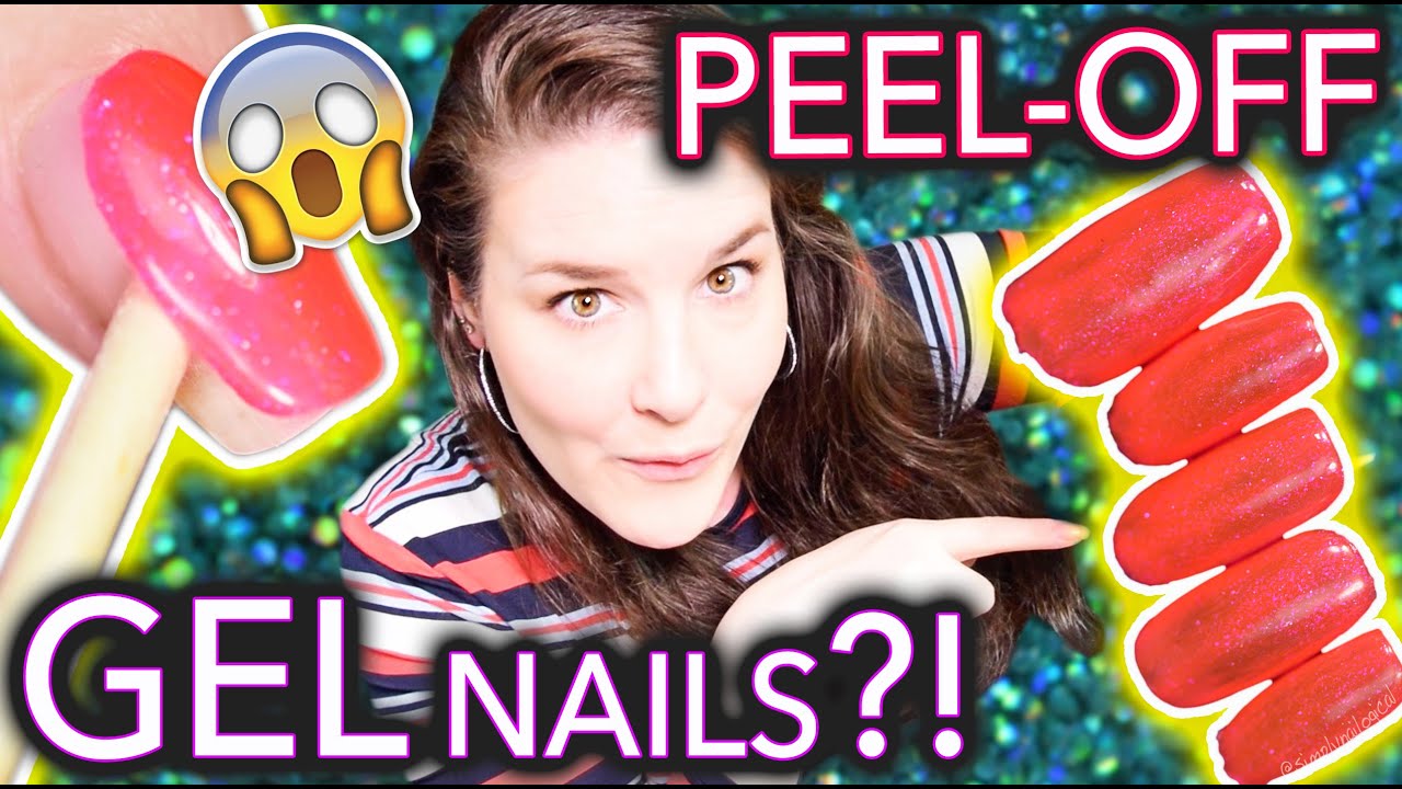 Peel-off GEL nails?! I TEST THINGS FOR U