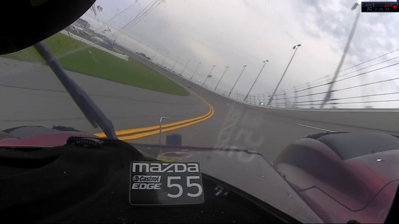 24 Hours of Daytona 2019 | Mazda #55 Onboard