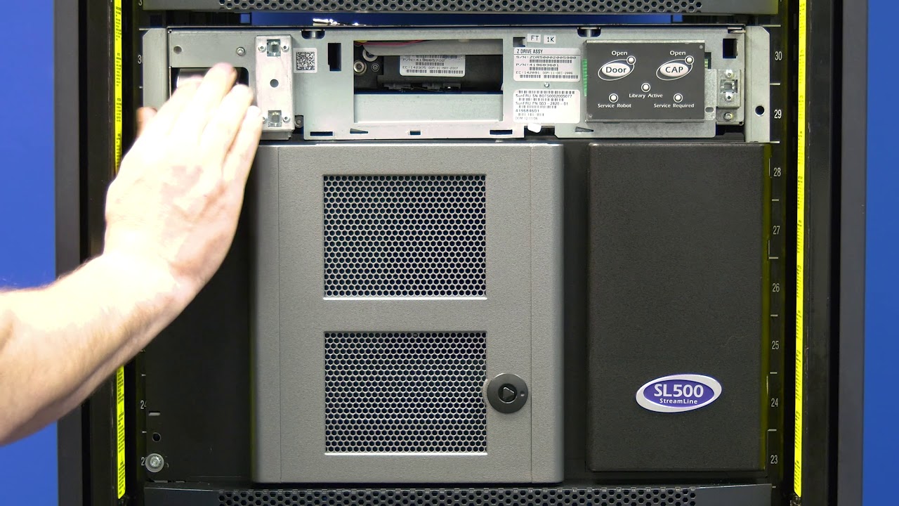StorageTek SL500 Picker Replacement Video