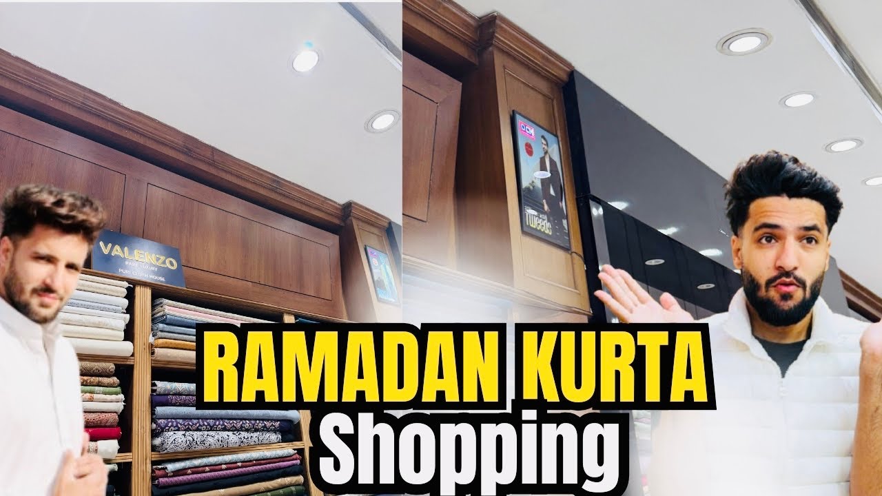Kurta Shopping for Ramadan ❤️☪️ | Roza mai itni Pyass Lagi ke…😭 #ramadanvlog #ramadanshopping #fun