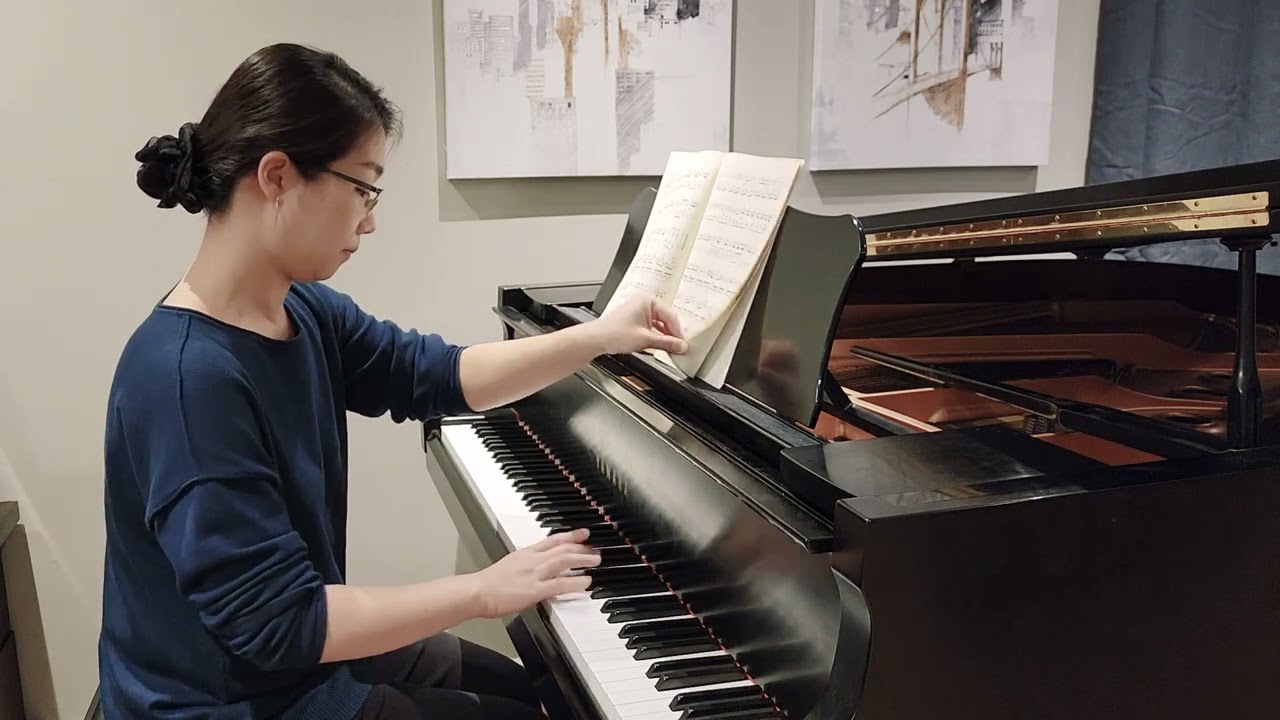 RCM Piano Level 9 List B: Sonata in C Major, K 330, 1st movement Allegro Moderato by W. A. Mozart