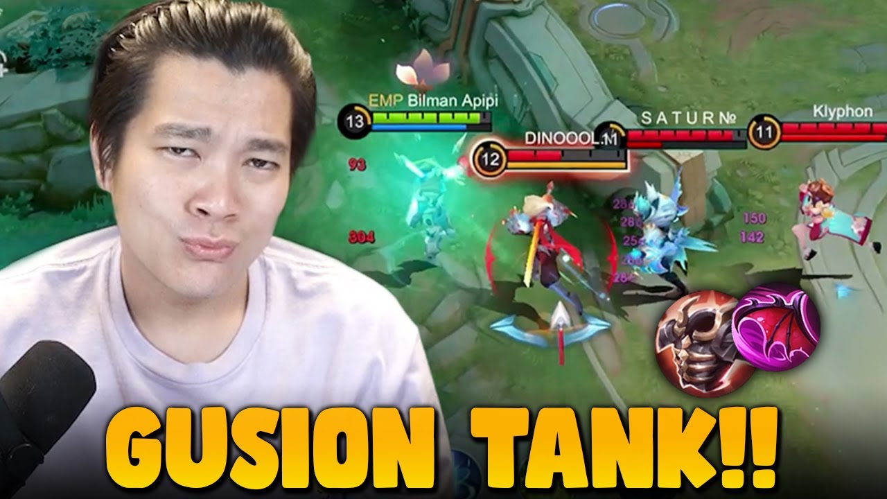 Segel Emperor Lepas!! Gusion Gold Build Tank!! - Mobile Legends