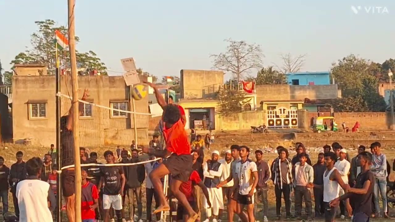 volleyball Tournament 🏐 Nayasarai vs Ratu #newvlog #2025