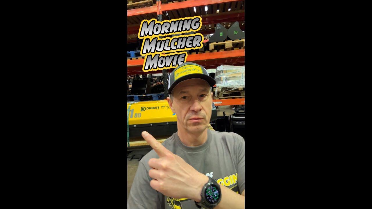 Mulcher Movie | T1 and T3 mini excavator Flail-Mulcher walkaround