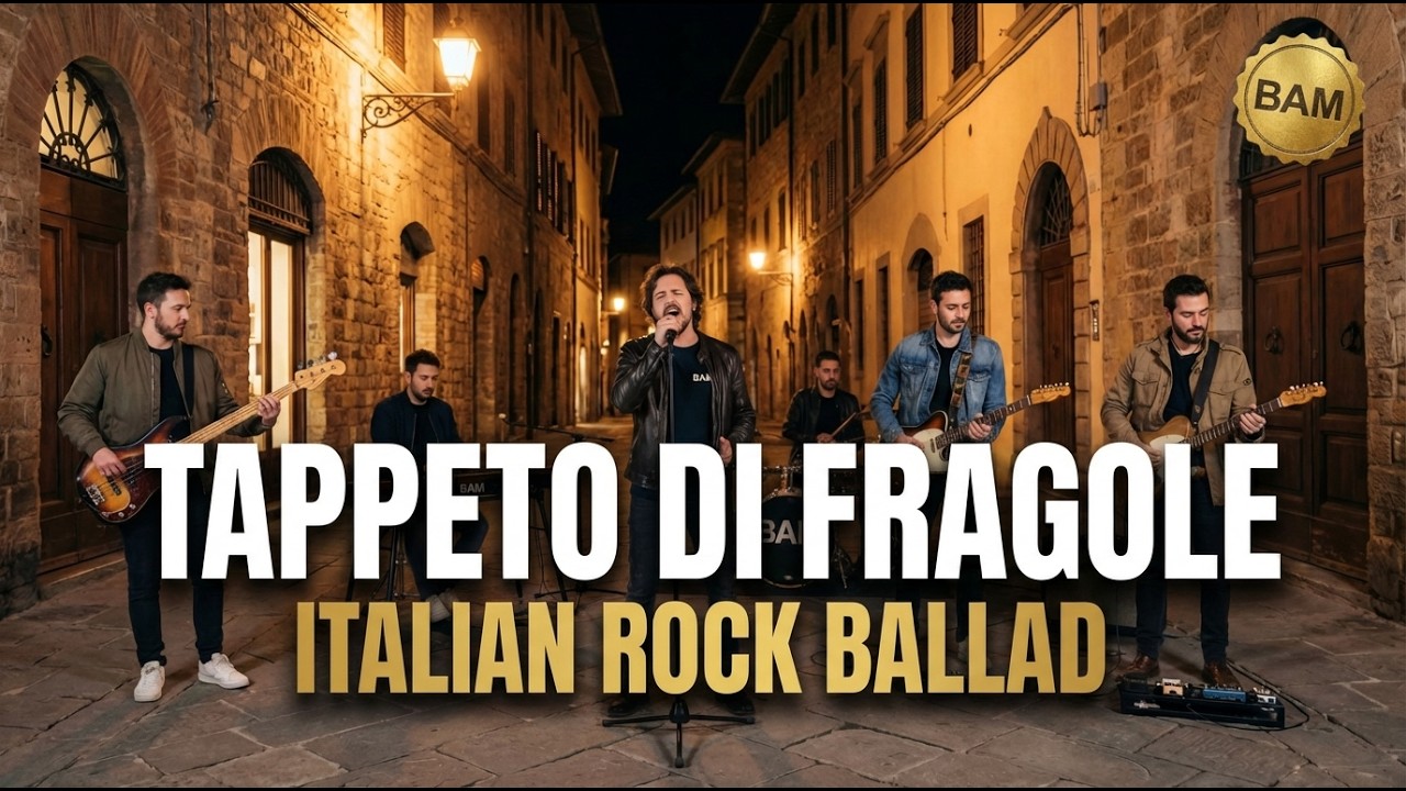 Tappeto di Fragole (Italian Love Song) &ndash; Rock Ballad Cover by BAM