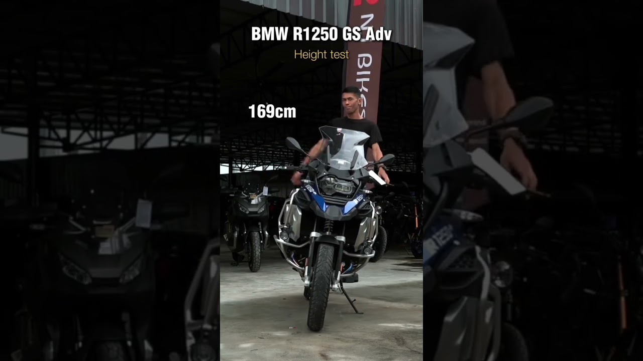 BMW GS 1250 R Adventure bike hight test #foryou #foryoupage #fypシ゚ #viral #viralvideo #shorts #bmw