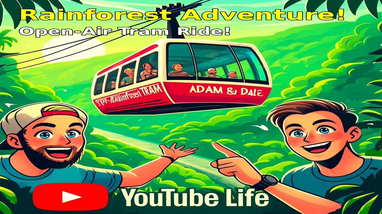 P&O Arvia | Transatlantic Cruise | Rainforest Adventure | Open-Air Aerial Tram in St. Lucia