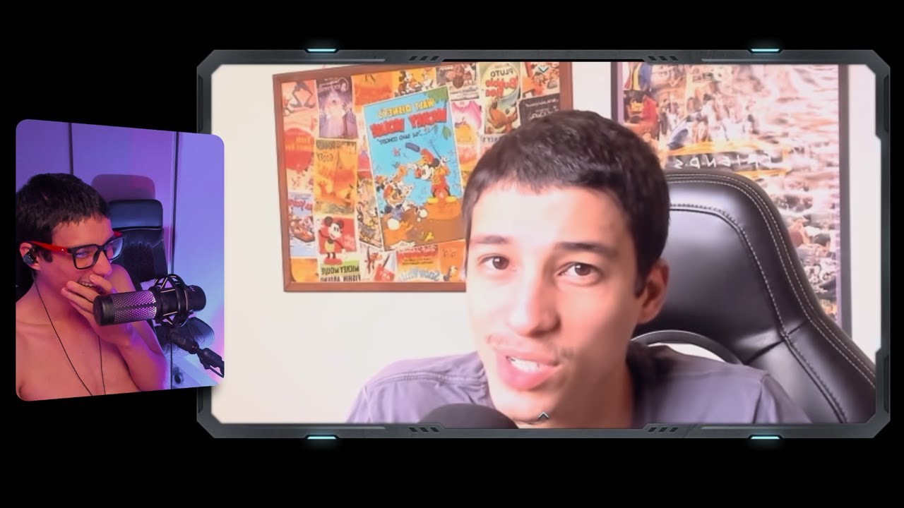 REAGINDO AO DIA QUE EU JOGUEI COM O NINE E TONY