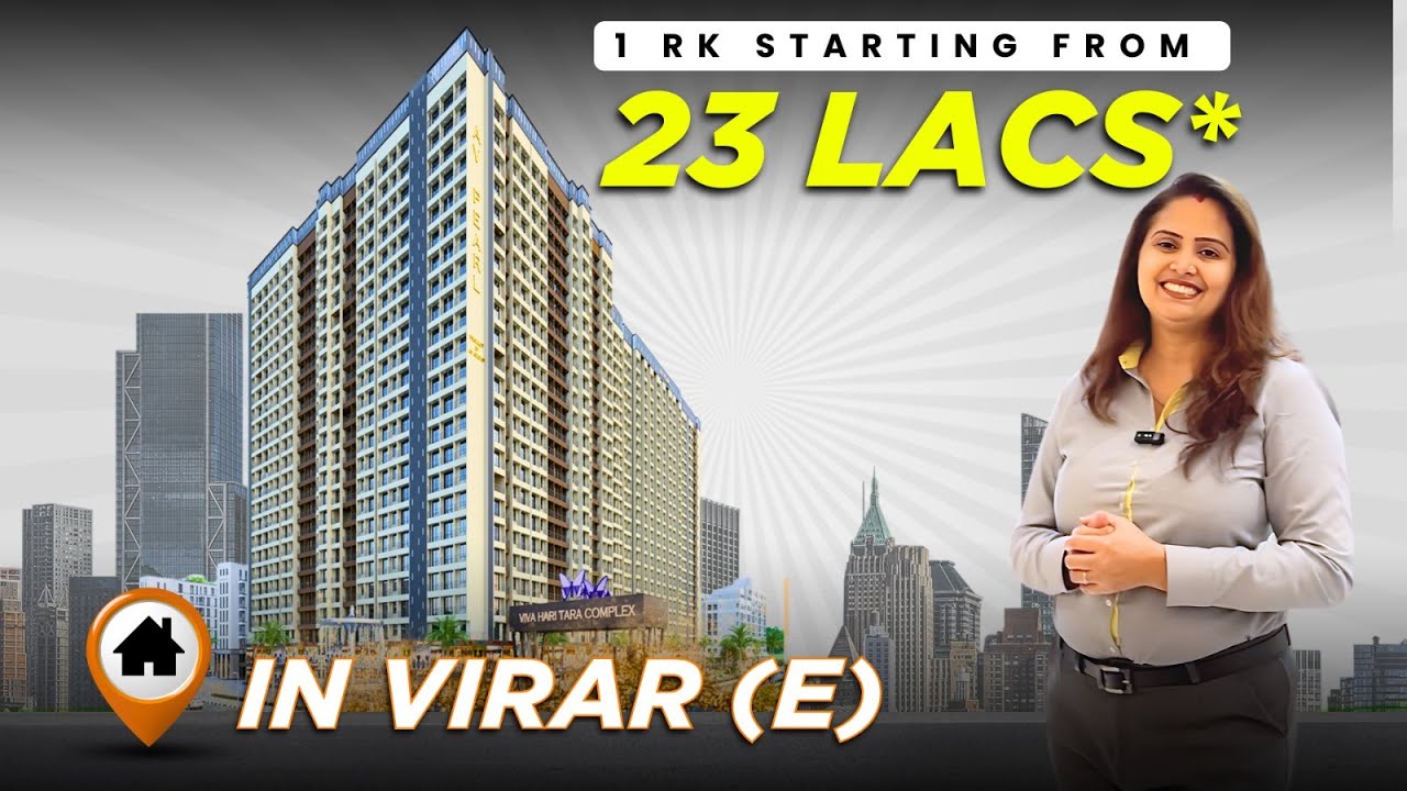 🏠 Your dream home is just one visit away! 1RK starts from ₹23 Lakhs* | Virar East | JPJ Group