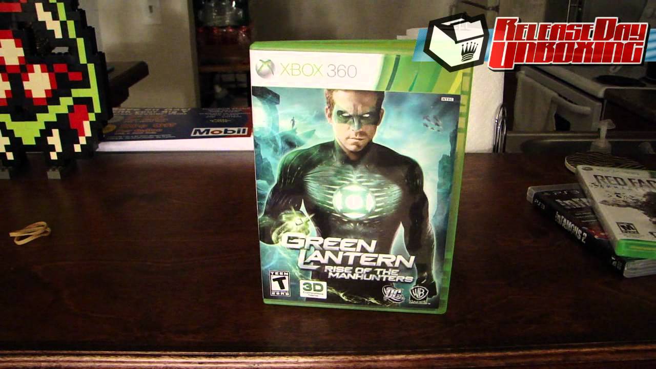 Release Day Unboxing 6-7-11: inFAMOUS 2, RF: Armageddon, and Green Lantern