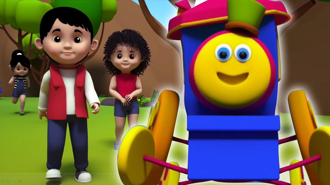 Bob el tren | sobre las montañas | canciones infantiles | rimas en español | Over The Mountains