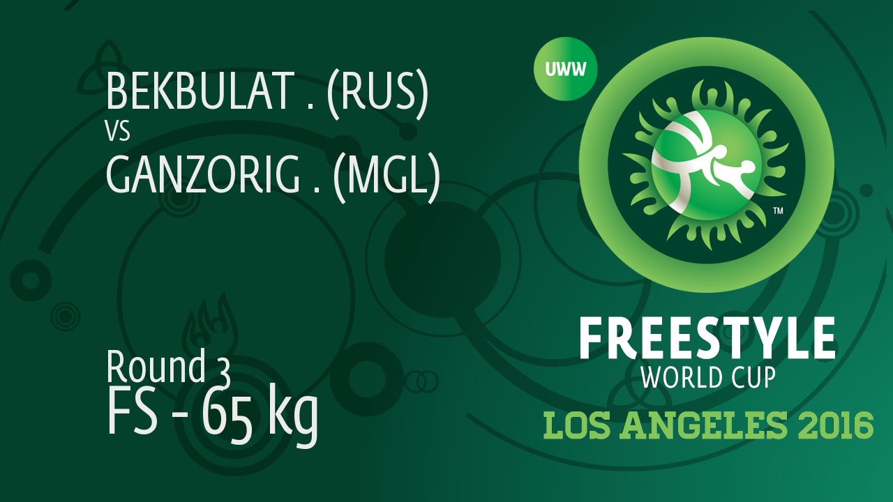 Round 2 FS - 65 kg: I. BEKBULATOV (RUS) vs M. GANZORIG (MGL)