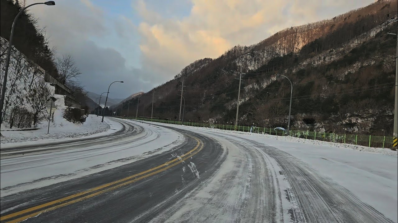 눈덮인 당골 🗻태백산🗻 가는길 (소롯골~사내골~당골)