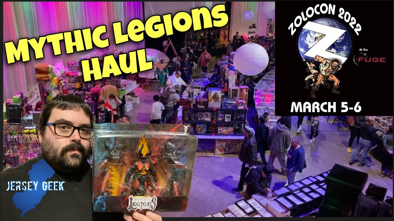 TOY HUNTING @ ZOLOCON 2022 | Mythic Legions & Marvel Legends! | Mythic Legions HAUL!