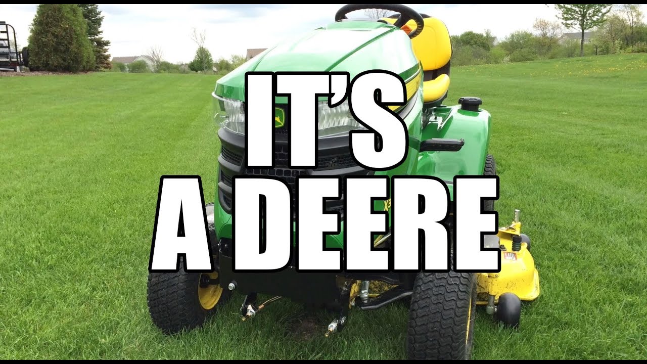 John Deere X300 Riding Tractor