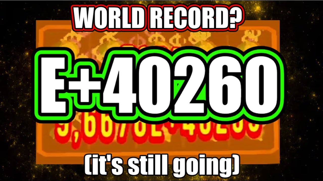 CloverPit WORLD RECORD Highscore Run E+40260 (UNBEATABLE?)
