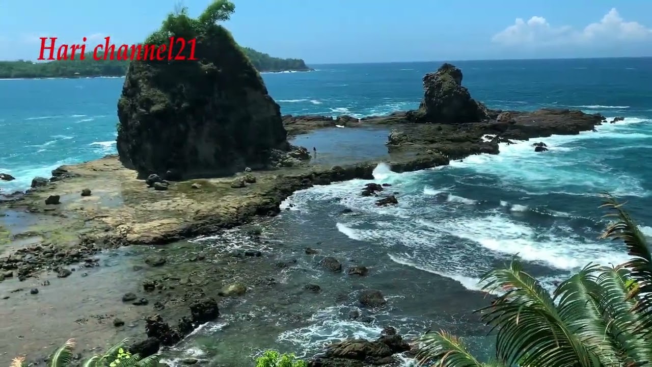 Keindahan tiada tara pantai watu lumbung gunuingkidul jogyakarta
