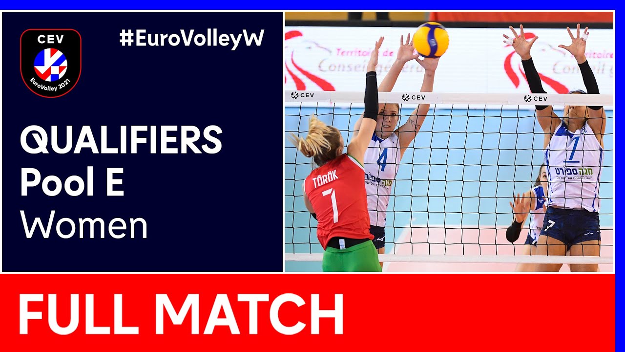 Hungary vs. Israel - CEV EuroVolley 2021 Qualifiers Women