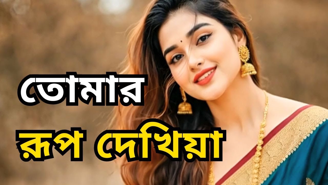 তোমার রূপ দেখিয়া পাগল হইলাম | Romantic Bangla Love Song | TuneBangla