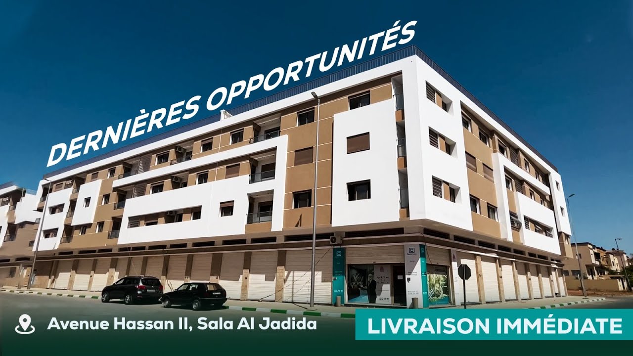 [STOCK LIMIT&Eacute;] Votre appartement Premium en livraison imm&eacute;diate I SALA AL JADIDA I