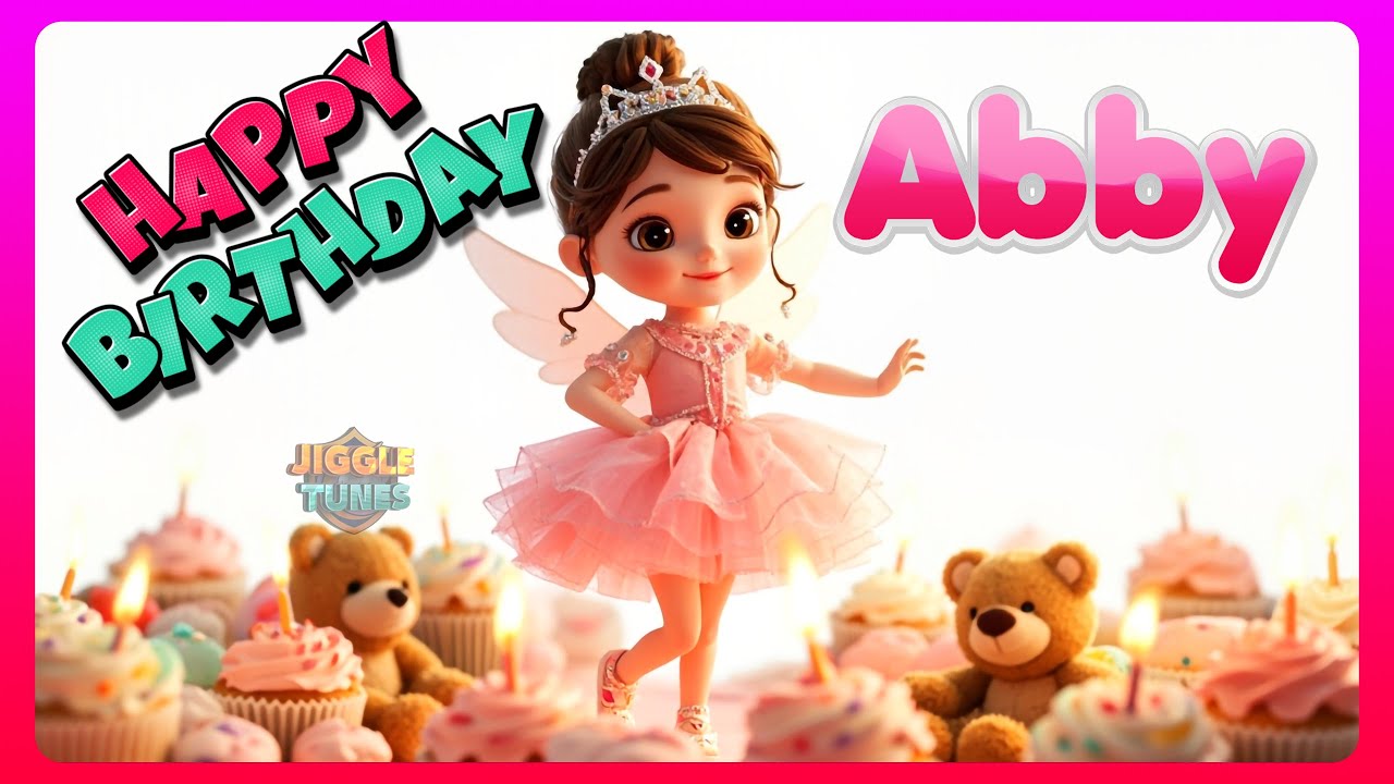 Happy Birthday Abigail 🎂 | Fun Birthday Song for Kids with Dance Party Beat!