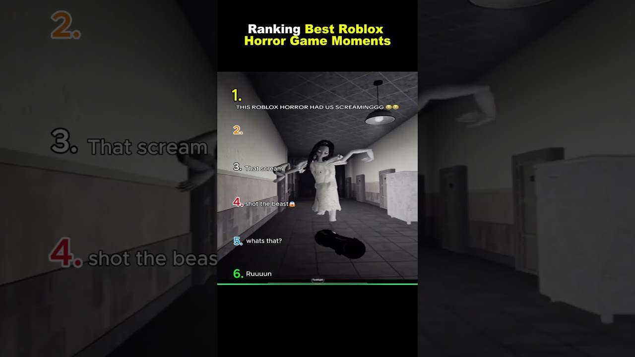 Ranking Best Roblox Horror Game Moments