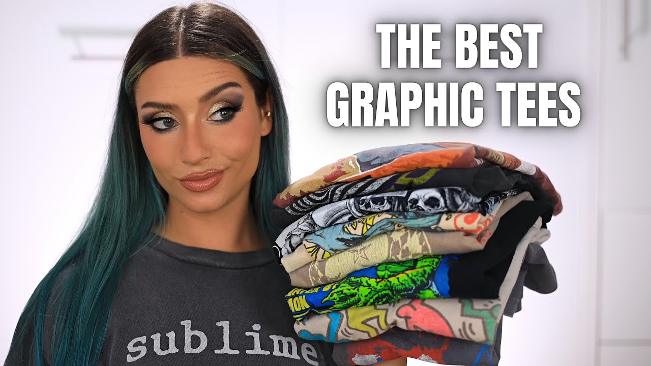 MY GRAPHIC TEE COLLECTION AND WHERE TO GET THEM | MY BAND TEE COLLECTION | CREATIVE CLICHE