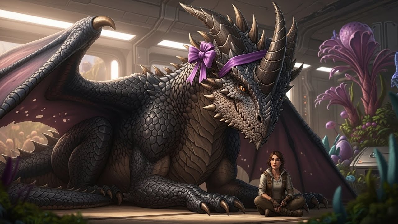 The Hatchling Drove Away Every Handler, Then the Human Tied a Ribbon on Its.. | HFY | Dragon Stories