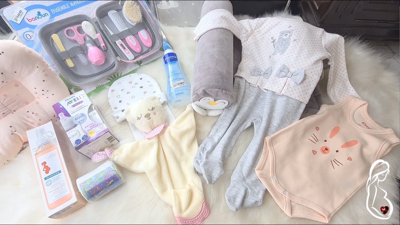 Le trousseau de bébé en détails, لوازم الرضيع بالتفصيل