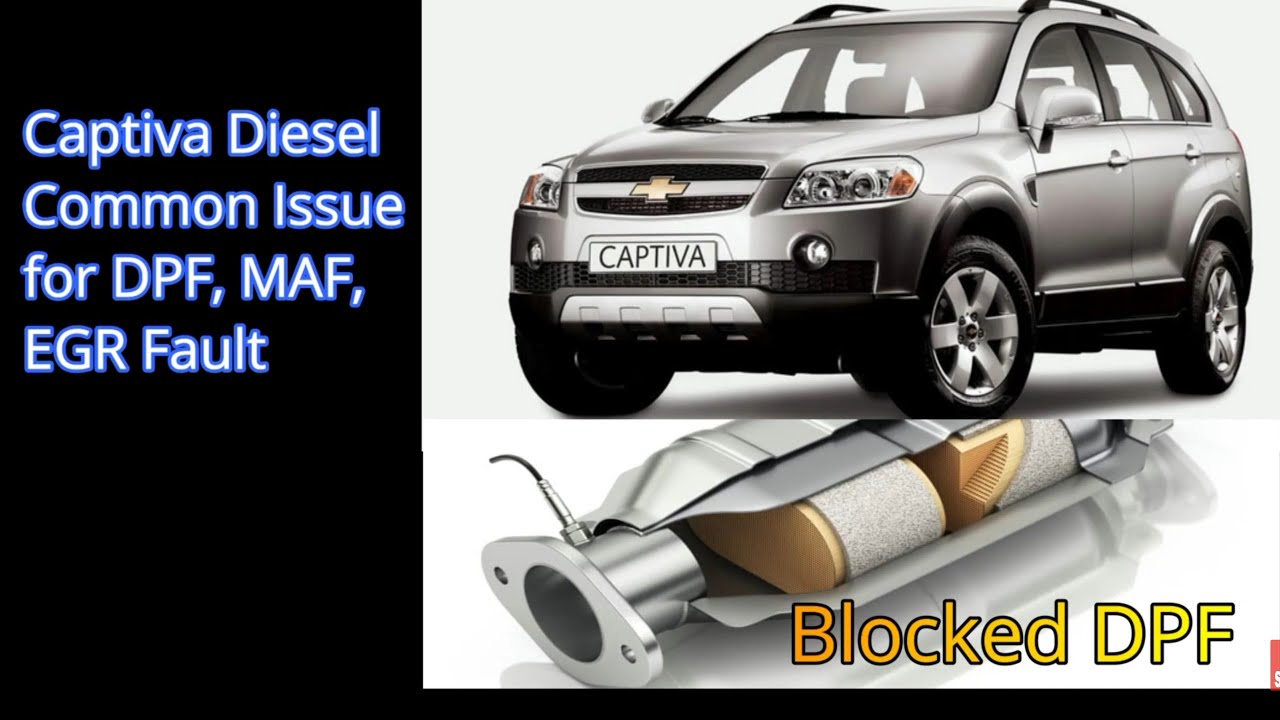 Captiva DPF blockage fault
