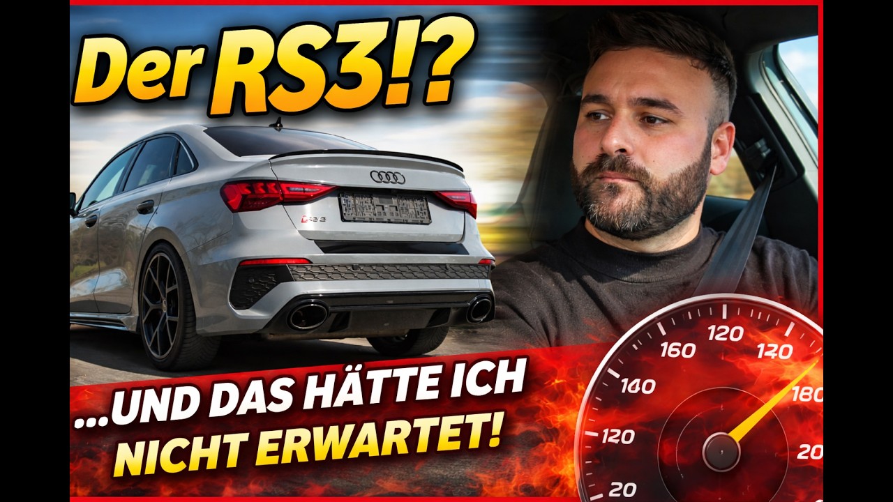 Ich teste den RS3… und DAS hätte ich nicht erwartet 😳 100-200 km/h