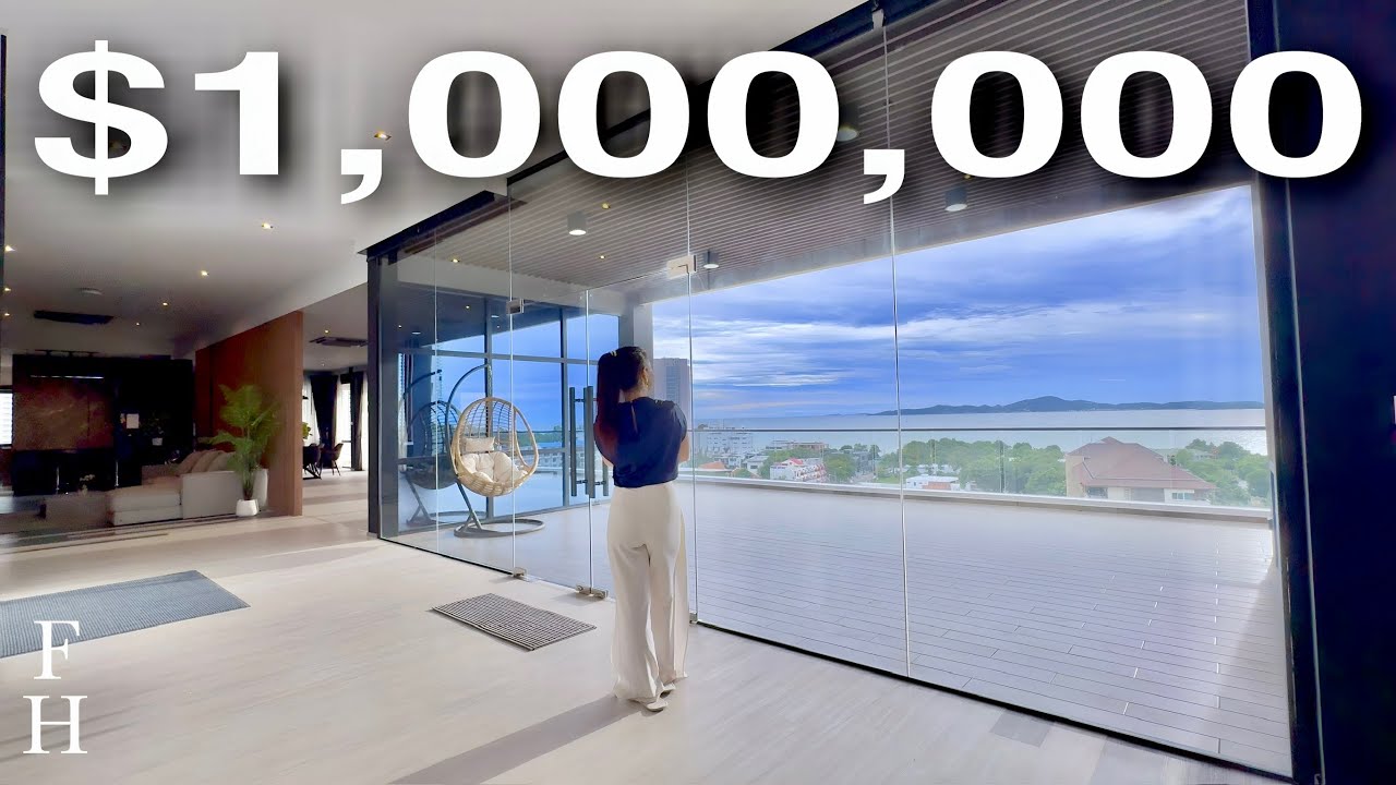 33,000,000 THB ($1,000,000) Ocean View Penthouse in Pattaya, Thailand