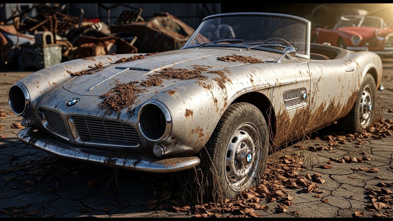 The Impossible Restoration: Abandoned 1957 BMW 507 Brought Back to Life