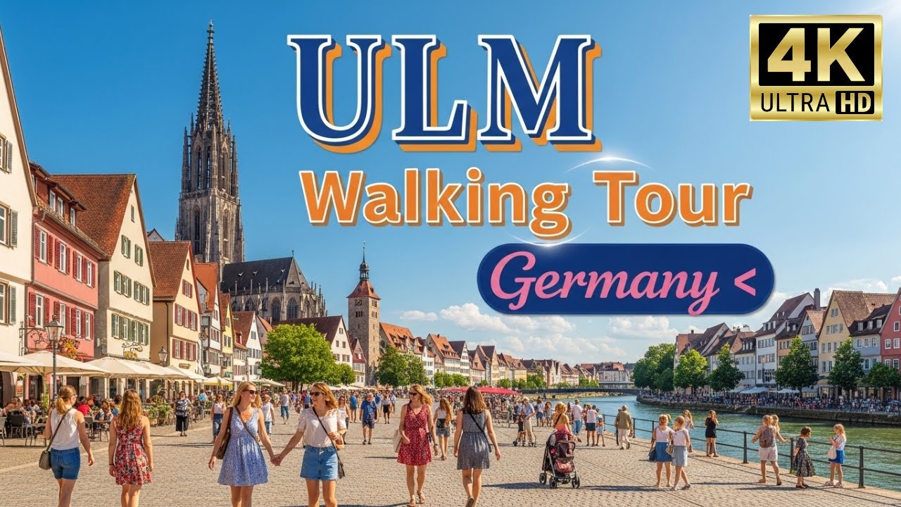 Ulm Germany Tourist Attractions | 4K UHD