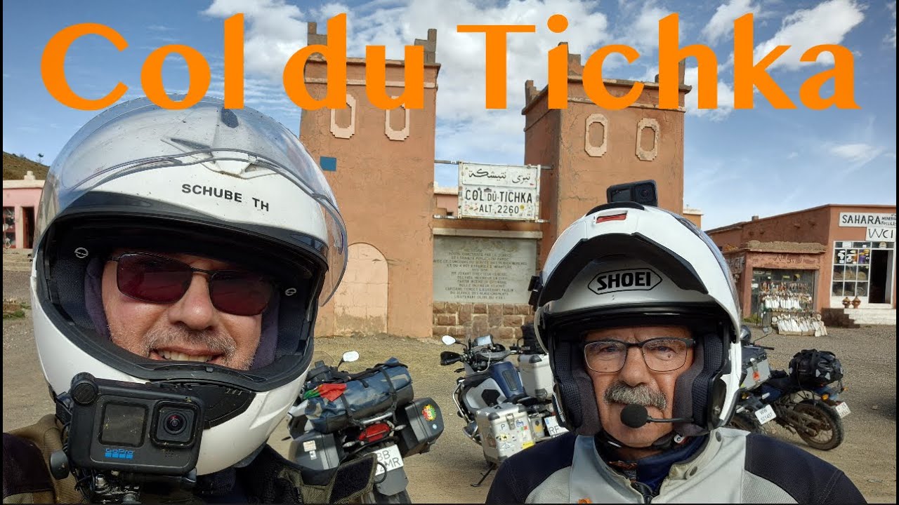 Ride to the Col Du Tichka, the HIGHEST mountain pass in North Africa by BMW F800 GT