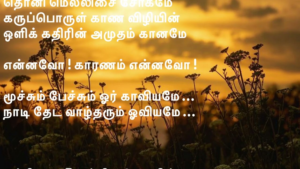 என்னவோ ! காரணம் என்னவோ ! @ துளிலன்